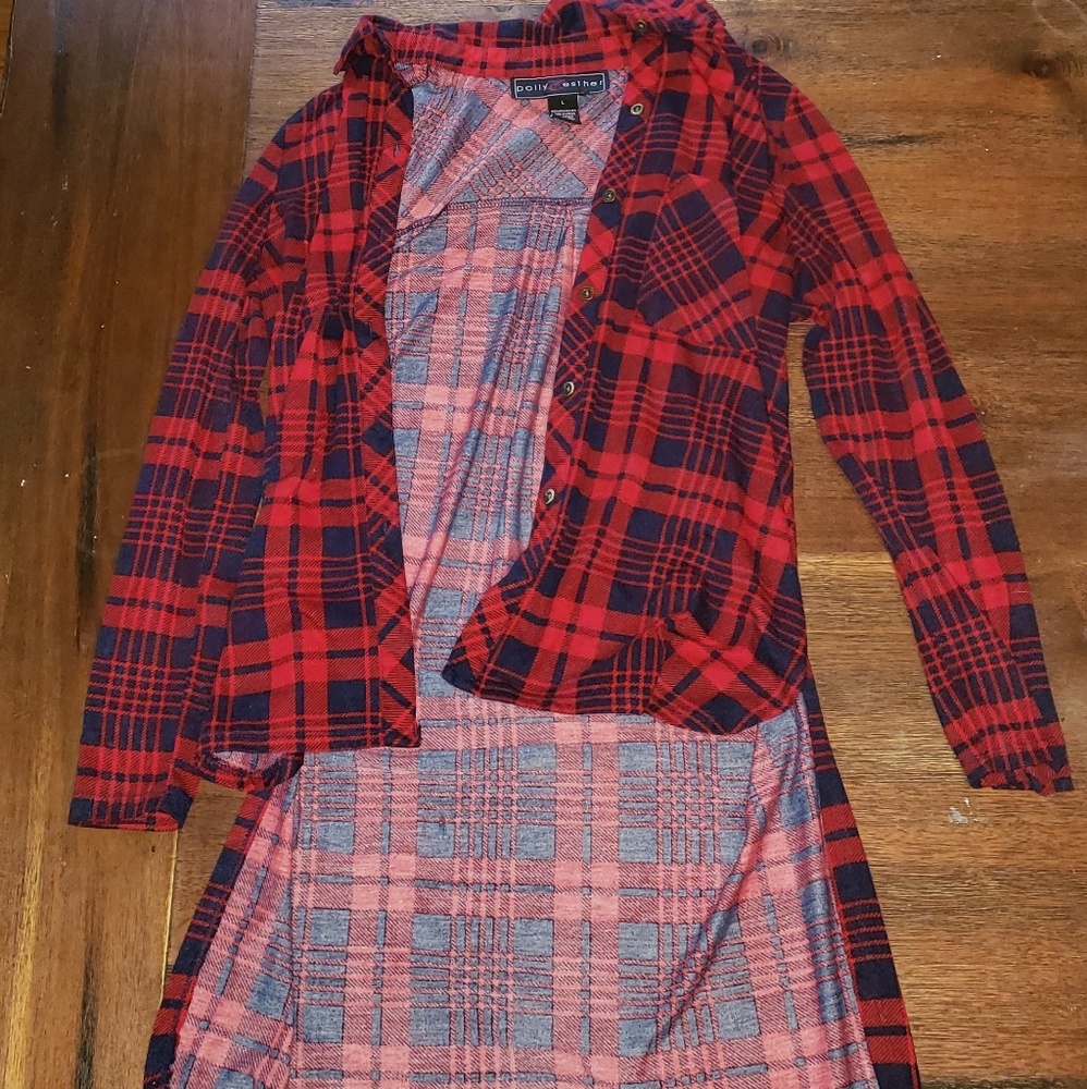 Polly & Esther flannel